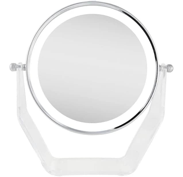 Zadro 1X/8X LED Lighted Vanity Mirror in Acrylic Base