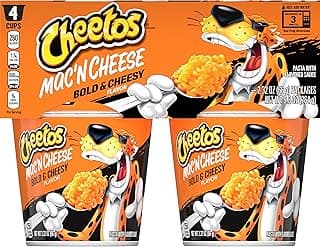 Cheetos Mac N Cheese Bold & Cheesy, 2.32oz Cups (4 Pack)