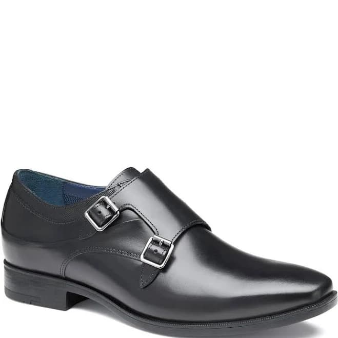 Johnston & Murphy Men's Gibbons Double-Buckle Monk