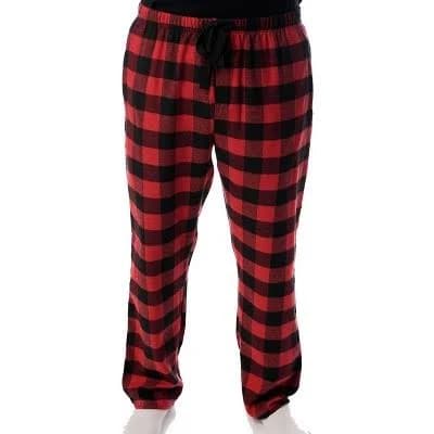 #followme Men's Buffalo Plaid Flannel Pajama Pants