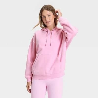 Joylab Women's Fleece Hooded Sweatshirt