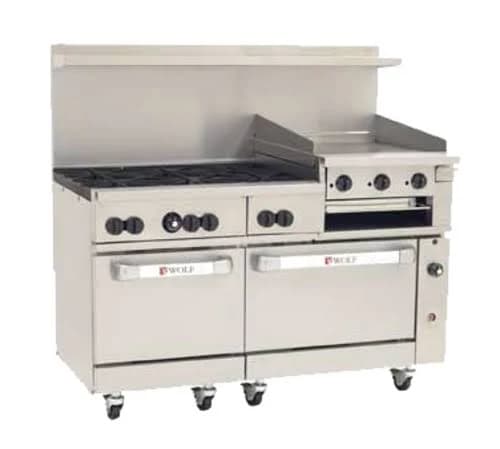 Wolf C60SC-6B24GB 60" Gas Range