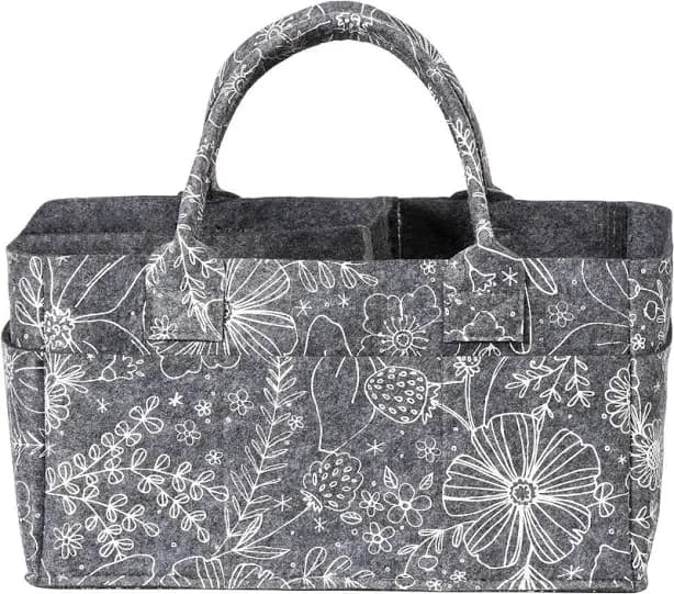 Sammy & Lou Floral Felt Storage Caddy