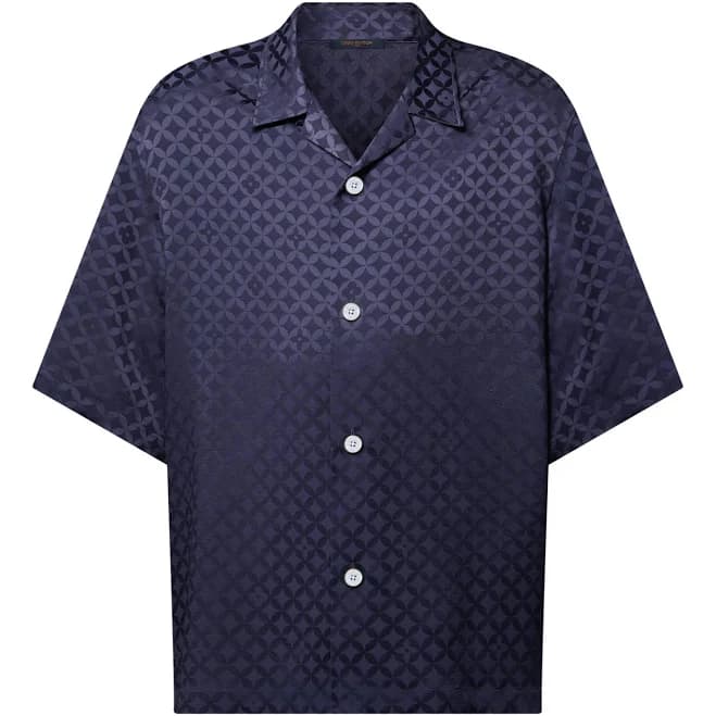 Louis Vuitton Graphic Jacquard Short-Sleeved Shirt