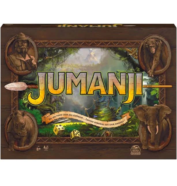 Jumanji Spin Master Retro Board Game