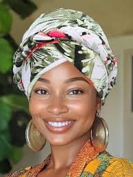 Amazon.com: Woeoe Printed Turban,Flower Pretied Hair Turbans for Women : Clothing, Shoes & Jewelry