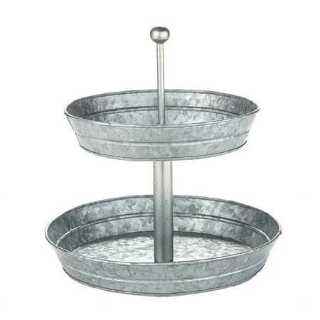 Galvanized Metal Serving Tray