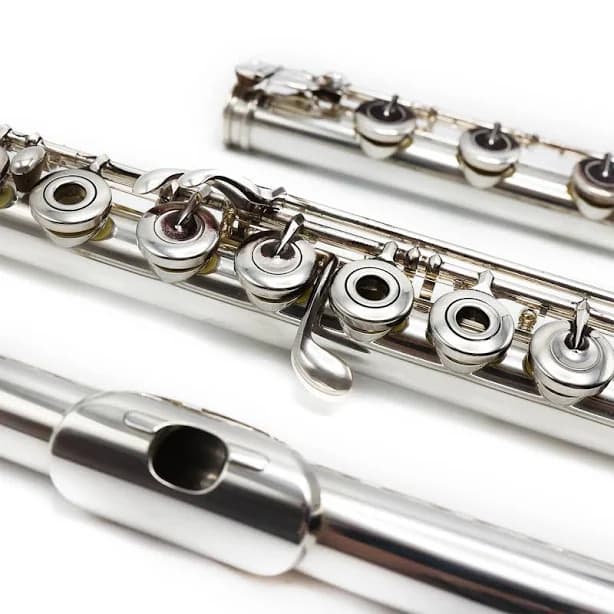 Muramatsu Handmade Custom Flute Model DS #69070 - Sterling Silver, Inline G, C# Trill Key, D# Roller, B Footjoint, Tsubasa Style
