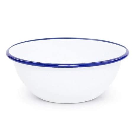 Crow Canyon Home Vintage Enamelware Cereal Bowl