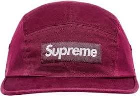 Supreme Washed Chino Twill Camp Cap