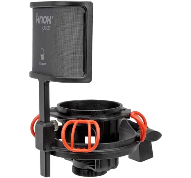 Knox Gear Microphone Shock Mount and Detachable Pop Filter
