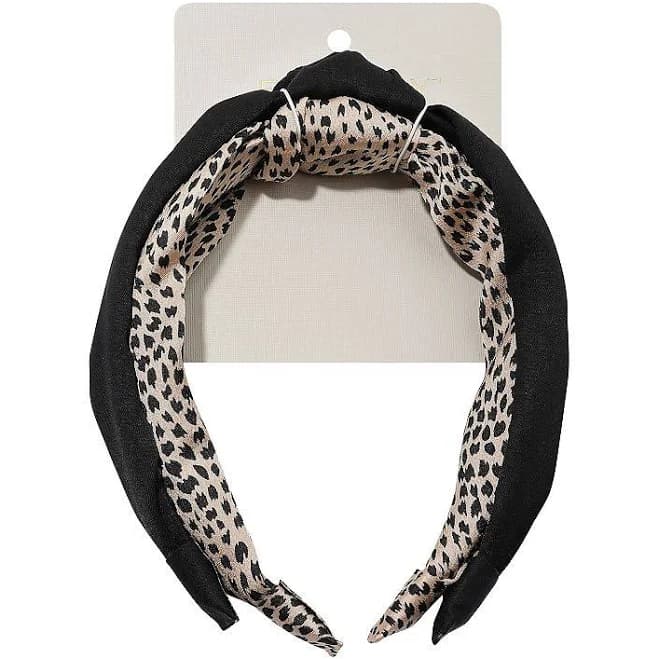 Emberly 2-pc. Cheetah Print Headband Set