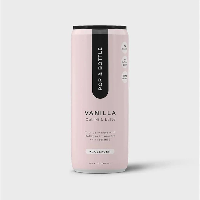 Pop & Bottle Latte Vanilla Oat Milk