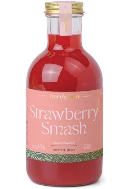 Here's How Strawberry Smash Cocktail Mixer