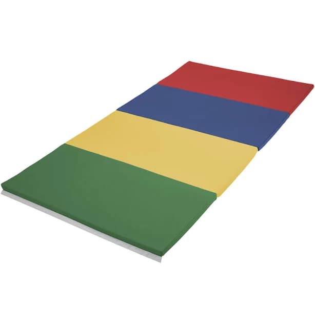ECR4Kids SoftZone Rainbow Runway Tumbling Mat