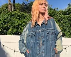 Vintage 90's Denim Jacket / Oversized Denim Jacket / Extra Large Trucker Jacket / Gender Neutral - Etsy