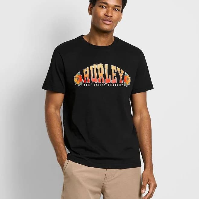 Hurley Men's Tuff Goin' Graphic T-Shirt