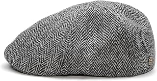 Rusty | Harris Tweed Flat Cap for Men and Women | Classic 6 Panel Warm Breathable Duckbill