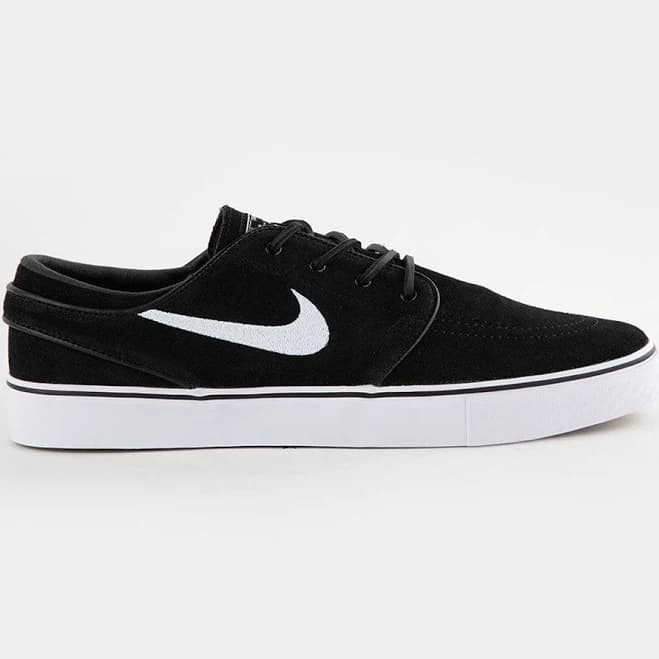 Nike Sb Zoom Janoski Og+ Skate Shoes - Black/white - Size: Men 8.5 Women 10