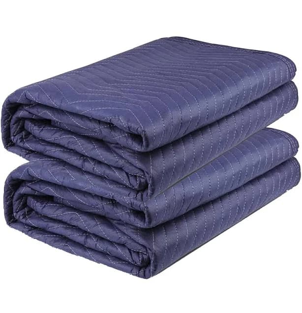 2 Pack Heavy Duty Quilted Packing Blankets