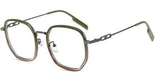 Women's Geometric Glasses TM07981 in Clear Rose Gold | Firmoo AU