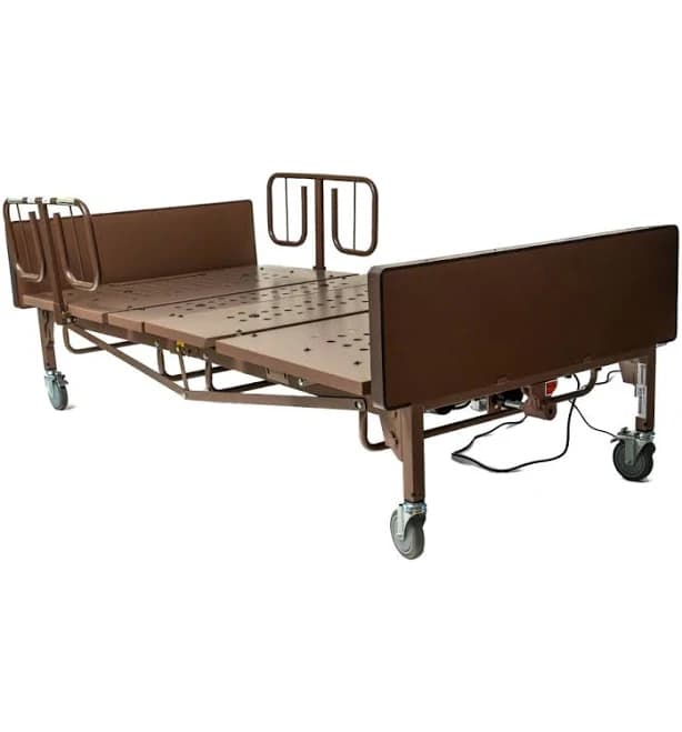 ProBasics 42" Bariatric Full Electric Homecare Bed Package Bed with Half Rails