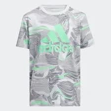 Boys Short Sleeve Cotton Allover Bos T-Shirt