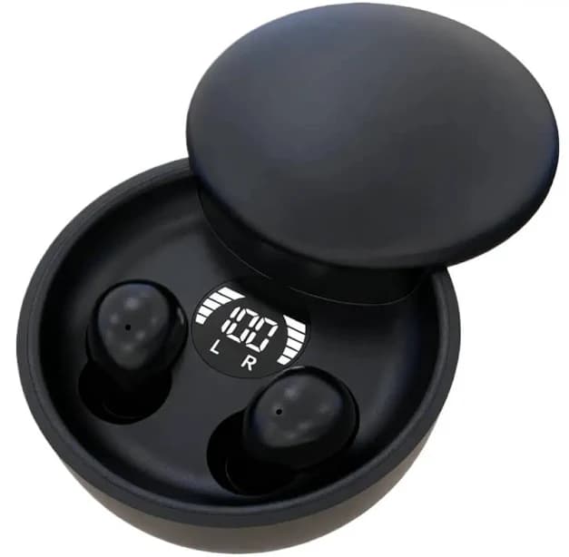 SK26 Wireless Bluetooth 5.4 Headphones In-Ear Invisible Sleep Earbud With Mic Noise Cancelling