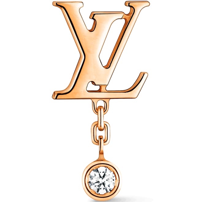 Louis Vuitton Idylle Blossom Pink Gold Diamond Ear Stud