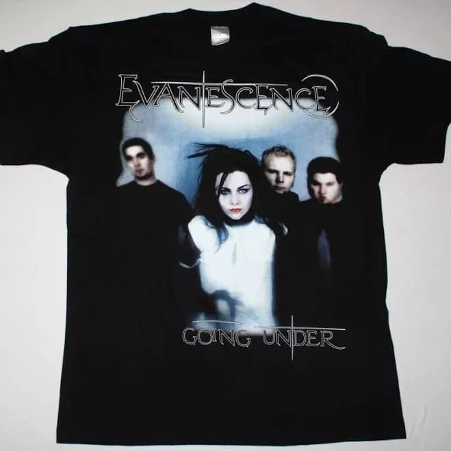 Evanescence Rock Band Shirt, Evanescence Black Unisex T-shirt Reprint