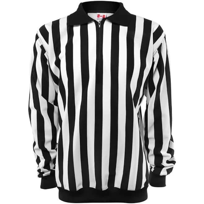 CCM Pro 150s Hockey Referee Jersey with Snaps