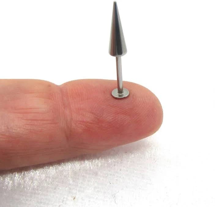 14g 16g Medusa Spike Lip Ring Stud