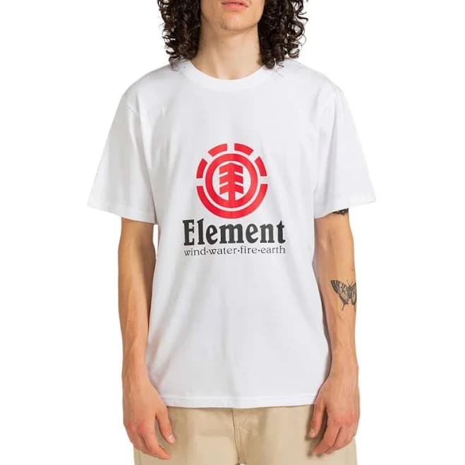 Mens Element Vertical SS T Shirt