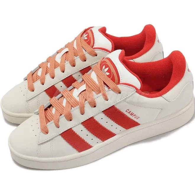 Adidas Originals Campus 00s Off White Preloved Red Men Unisex Casual