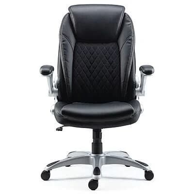 Staples Sorina Ergonomic Bonded Leather Swivel Executive Chair
