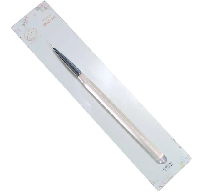 Nail Art Clear handle Art brush Long