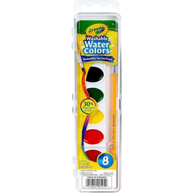 Crayola 8 Washable Watercolors