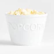Crate & Barrel Small Popcorn Bowl