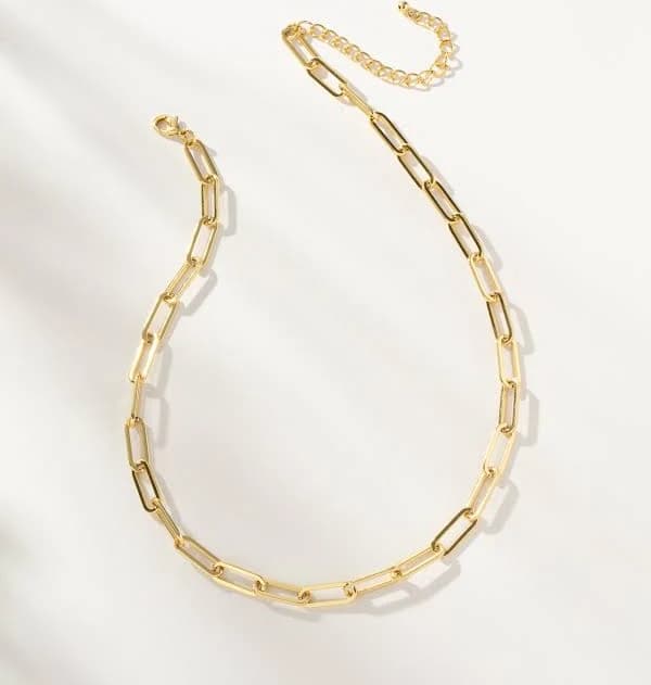 Uncommon James Linked Up Paperclip Chain Necklace