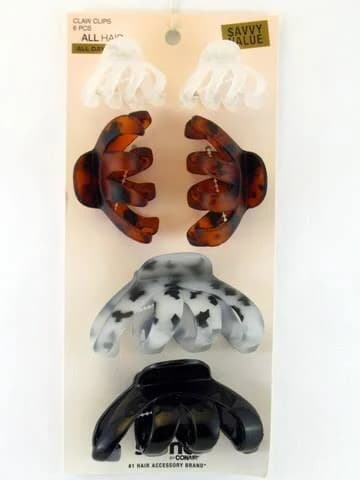 Octopus Claw Hair Clip (6pcs)