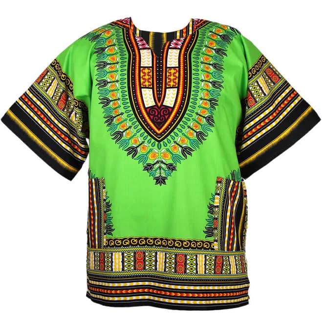African Dashiki Cotton Caftan