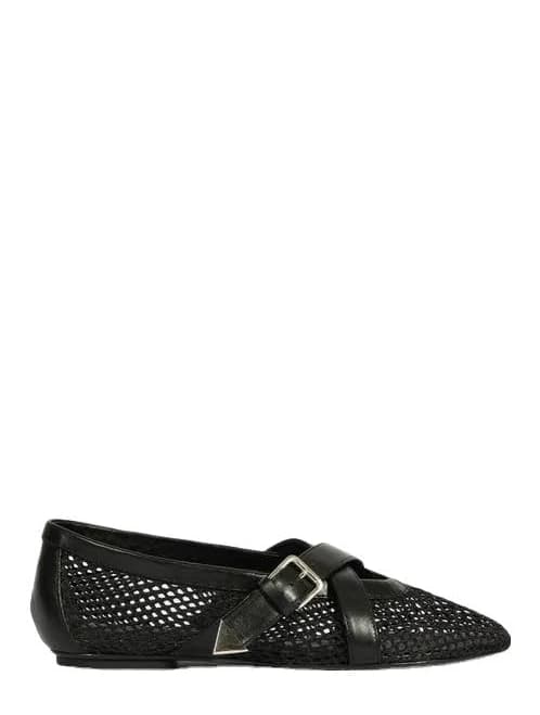Schutz Women's Nadine Leather Ballet Flats
