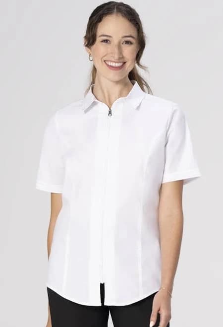 Chef Works Women's Cody Zip Work Shirt