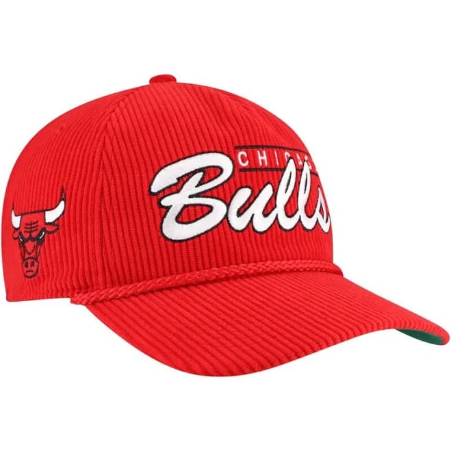 '47 Brand Chicago Bulls Double Header Sidepatch Cord Hitch Adjustable Hat