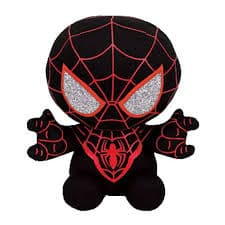 TY Beanie Baby Marvel - MILES MORALES Spider-Man 6"" Superhero Plush Toy" - Walmart.com
