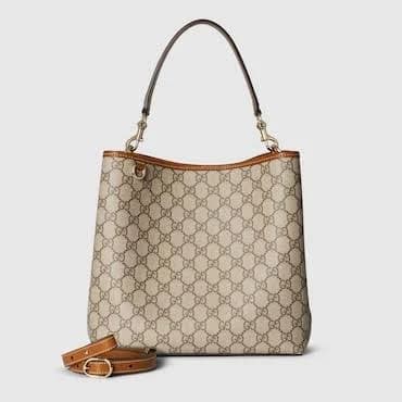 Gucci Medium Bucket Bag In GG Canvas for Women