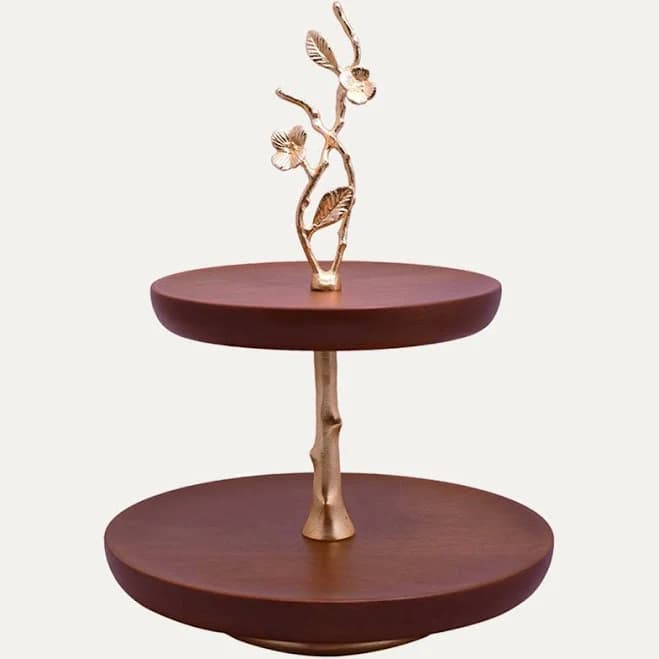 Decozen The Milli Collection 2 Tier Cake Stand