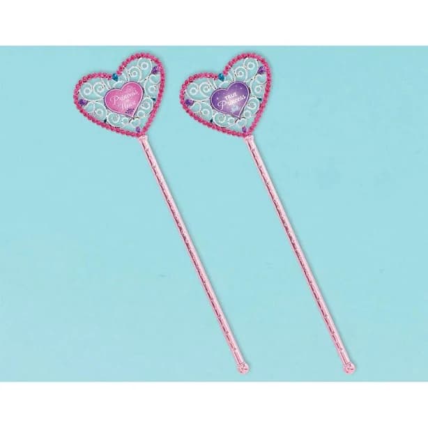 Disney Princess Heart Wand Birthday Party Favours