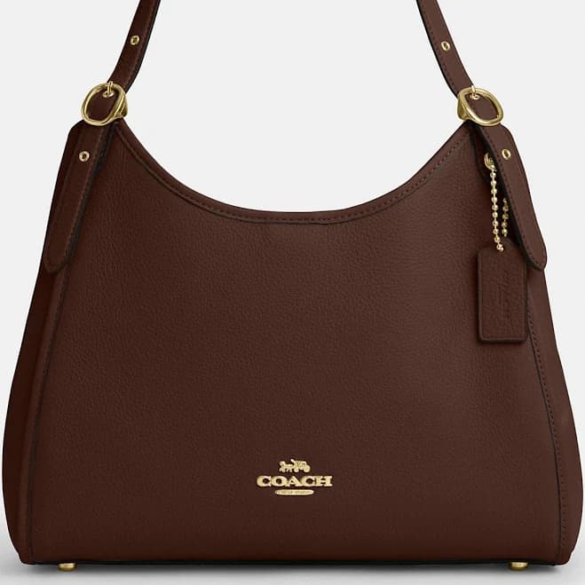 Coach Women's Erin Pebble Leather Shoulder Bag