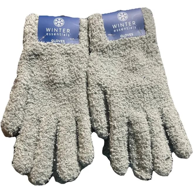 Winter Essentials Women's Fuzzy Gloves